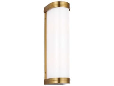 Visual Comfort Studio Ifran 18" Tall 2-Light Burnished Brass Wall Sconce VCSAW1142BBS