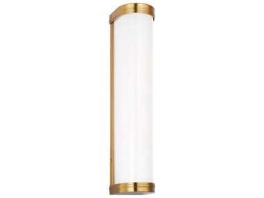 Visual Comfort Studio Ifran 24" Tall 2-Light Burnished Brass Wall Sconce VCSAW1152BBS