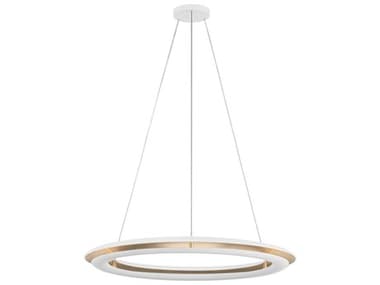Visual Comfort Studio Cielo 1-Light Matte White Round Pendant VCSCC1791MWT