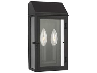 Visual Comfort Studio Hingham 2-Light Outdoor Wall Light VCSCO1252TXB