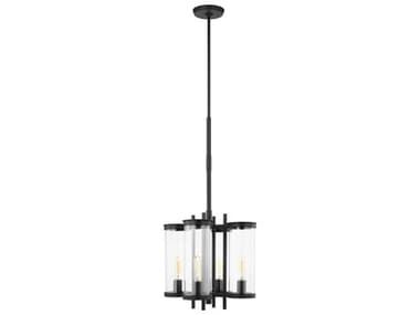 Visual Comfort Studio Eastham 4-Light Outdoor Hanging Light VCSCO1334TXB