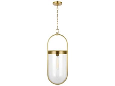 Visual Comfort Studio Blaine 1-Light Burnished Brass Mini Pendant VCSCP1361BBS