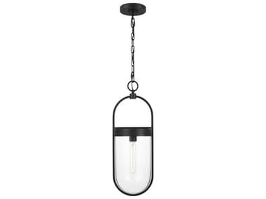 Visual Comfort Studio Blaine 1-Light Aged Iron Black Mini Pendant VCSCP1371AI