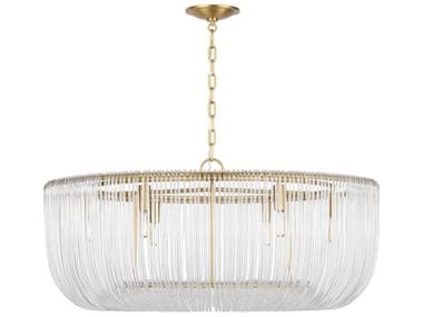 Visual Comfort Studio Pierce 6-Light Burnished Brass Pendant VCSCP1466BBS