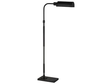 Visual Comfort Studio Kenyon 47" Tall Aged Iron Steel Black Floor Lamp VCSCT1161AI1