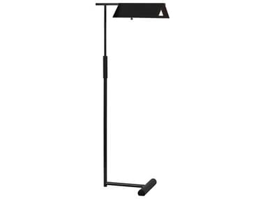 Visual Comfort Studio Foles 46" Tall Midnight Black Steel Floor Lamp VCSCT1231MBK1