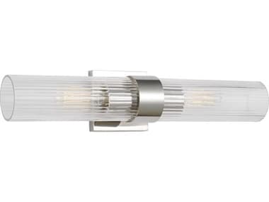 Visual Comfort Studio Geneva 2-Light Polished Nickel Vanity Light VCSCV1022PN