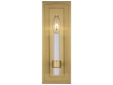 Visual Comfort Studio Marston 1-Light Burnished Brass Wall Sconce VCSCW1231BBS