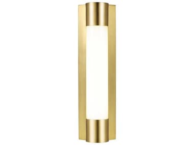 Visual Comfort Studio Loring 1-Light Burnished Brass Wall Sconce VCSCW1261BBS