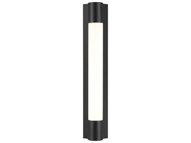 Visual Comfort Studio Loring 27" Tall 1-Light Midnight Black Wall Sconce VCSCW1271MBK