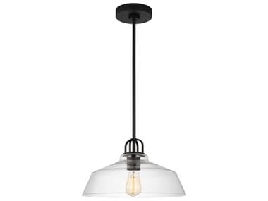 Visual Comfort Studio Payton 1-Light Midnight Black Pendant VCSDJP1121MBK