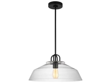 Visual Comfort Studio Payton 1-Light Midnight Black Pendant VCSDJP1131MBK