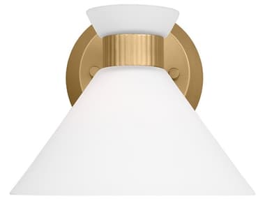 Visual Comfort Studio Belcarra 1-Light Satin Brass Wall Sconce VCSDJV1011SB