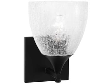 Visual Comfort Studio Toffino 1-Light Midnight Black Wall Sconce VCSDJV1021MBKCKG