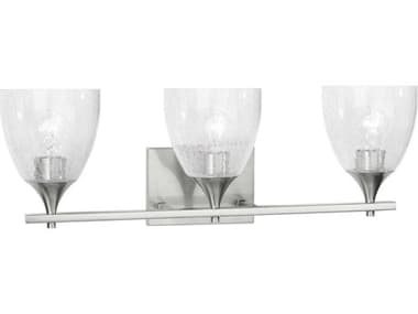 Visual Comfort Studio Toffino 3-Light Brushed Nickel Vanity Light VCSDJV1023BSCKG
