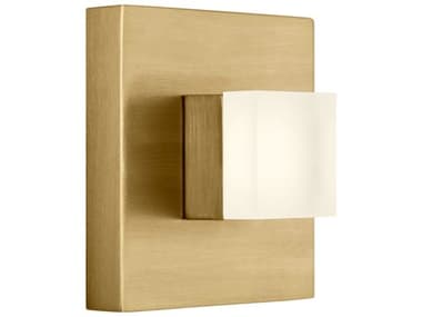 Visual Comfort Studio Brander 1-Light Satin Brass Wall Sconce VCSDJV1041SBL1