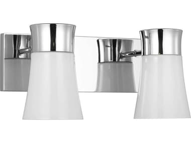 Visual Comfort Studio Roy 2-Light Chrome Vanity Light VCSDJV1082CH