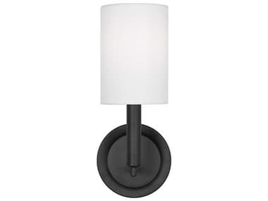 Visual Comfort Studio Egmont 11" Tall 1-Light Midnight Black Wall Sconce VCSDJW1051MBK