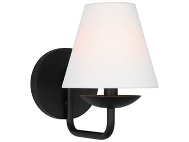 Visual Comfort Studio Albion 1-Light Midnight Black Wall Sconce VCSDJW1071MBK