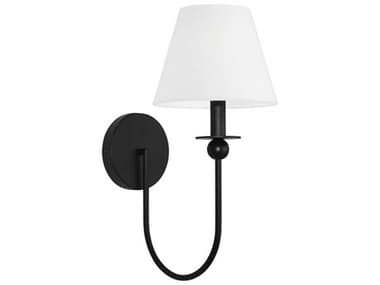 Visual Comfort Studio Elsay 1-Light Midnight Black Wall Sconce VCSDJW1111MBK