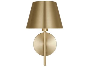 Visual Comfort Studio Ender 1-Light Satin Brass Wall Sconce VCSDJW1151SB