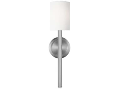 Visual Comfort Studio Egmont 1-Light Brushed Nickel Wall Sconce VCSDJW1161BS