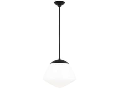 Visual Comfort Studio Milne 10" 1-Light Midnight Black Mini Pendant VCSEP1361MBK