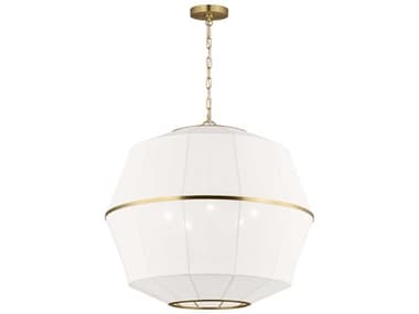 Visual Comfort Studio Hikari 5-Light Burnished Brass Pendant VCSEP1475BBS