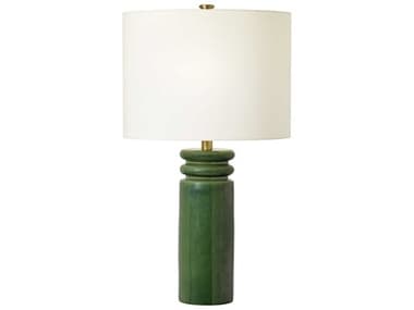 Visual Comfort Studio Feikudo Glossy Light Green White Linen Fabric Buffet Lamp VCSET1541GLG