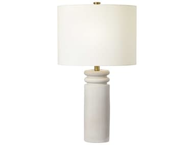 Visual Comfort Studio Feikudo Glossy White Linen Fabric Buffet Lamp VCSET1541GWH