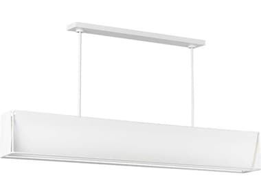 Visual Comfort Studio Velero 1-Light Soft Linen White Island Pendant VCSKC1151SLN