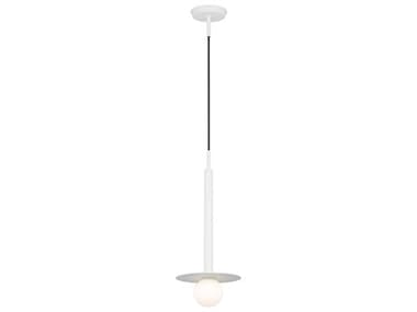 Visual Comfort Studio Nodes 1-Light Matte White Globe Mini Pendant VCSKP1001MWT