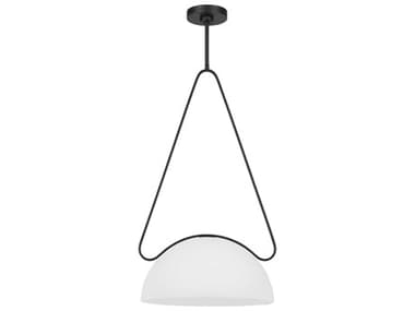 Visual Comfort Studio Nido 1-Light Midnight Black Pendant VCSKP1161MBK