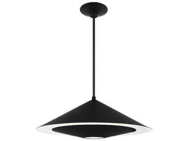 Visual Comfort Studio Echo 1-Light Midnight Black Pendant VCSKP1171MBK