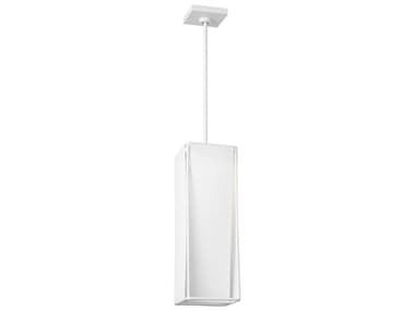 Visual Comfort Studio Velero 1-Light Soft Linen White Mini Pendant VCSKP1201SLN