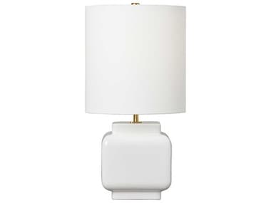 Visual Comfort Studio Anderson New White Linen Table Lamp VCSKST1161NWH1