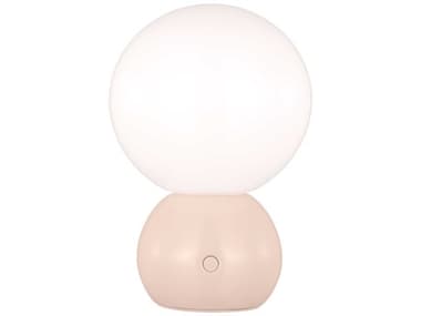 Visual Comfort Studio Suki Blush Milk Glass Pink Table Lamp VCSKST1231BLHL1