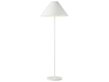Visual Comfort Studio Contra Soft Linen Steel White Floor Lamp VCSKT1451SLN