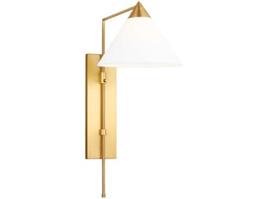 Visual Comfort Studio Franklin 25" Tall 1-Light Burnished Brass Wall Sconce VCSKWL1121BBS