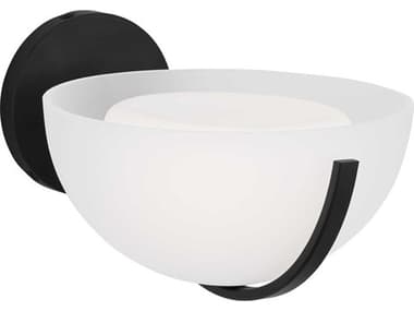 Visual Comfort Studio Nido 1-Light Midnight Black Wall Sconce VCSKWL1131MBK