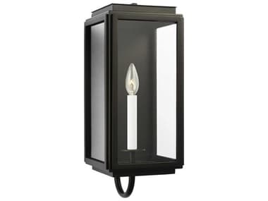 Visual Comfort Studio Edgar 1-Light Outdoor Wall Light VCSLO1001TXB