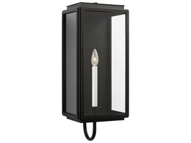 Visual Comfort Studio Edgar 1-Light Outdoor Wall Light VCSLO1011TXB