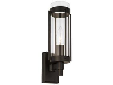 Visual Comfort Studio Flynn 10" Tall 1-Light Aged Iron Black Wall Sconce VCSLW1031AI