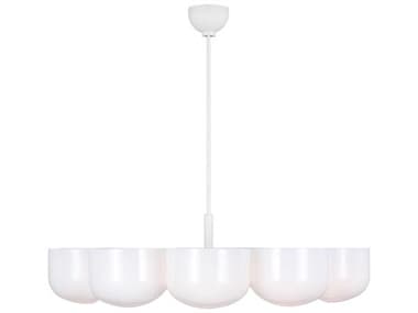 Visual Comfort Studio Cheverny 36" Wide 10-Light Matte White Chandelier VCSLXC11210MWT