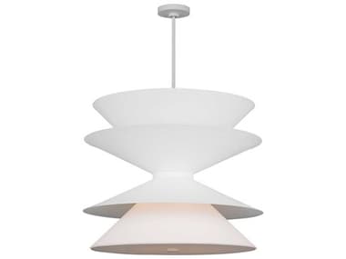 Visual Comfort Studio Chambord 26" 12-Light Cast Plaster White Pendant VCSLXP10212CPST