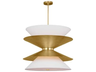 Visual Comfort Studio Chambord 26" 12-Light Gild Gold Pendant VCSLXP10212GD