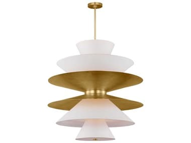 Visual Comfort Studio Chambord 34" 16-Light Gild Gold Pendant VCSLXP10316GD