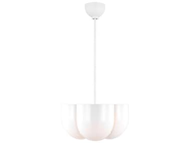 Visual Comfort Studio Cheverny 15" 4-Light Matte White Pendant VCSLXP1044MWT