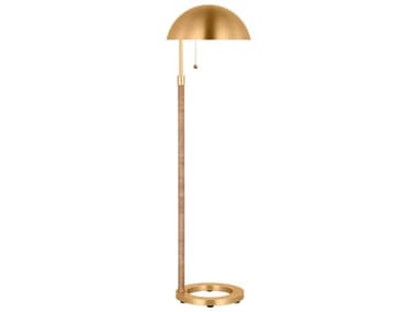 Visual Comfort Studio Balleroy Burnished Brass Steel Floor Lamp VCSLXT1011BBS1