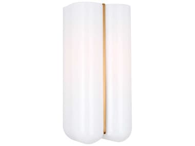 Visual Comfort Studio Cheverny 13" Tall 1-Light Burnished Brass Wall Sconce VCSLXW1061BBS